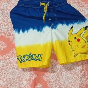Pokemon Pikachu Colorful Swim Shorts
